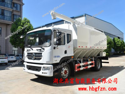 東風福瑞卡12方電動散裝飼料運輸車